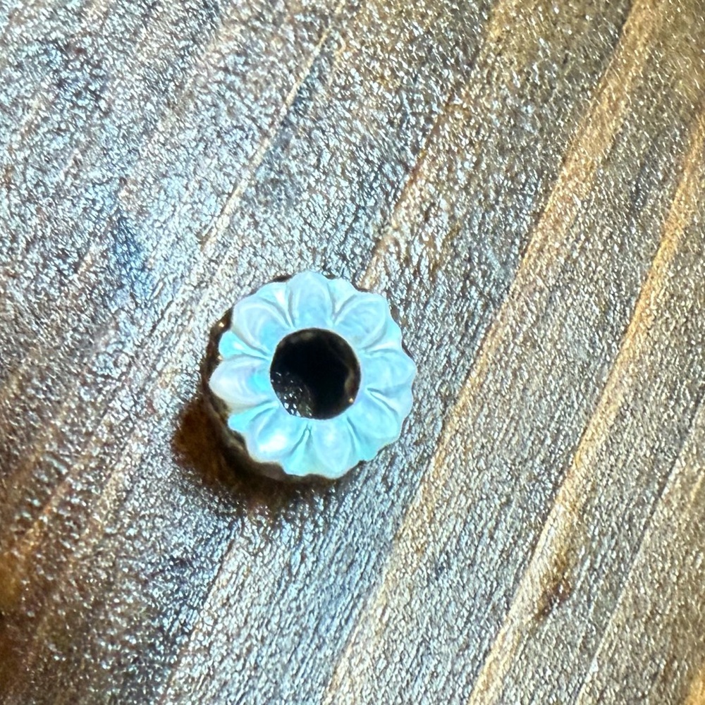 ISO: 0G(8mm) Hot Topic-Pierced Nation Organic Wood Floral Plugs